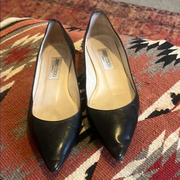 Jimmy Choo Elegant Black Women's Flats - Picture 9 of 10